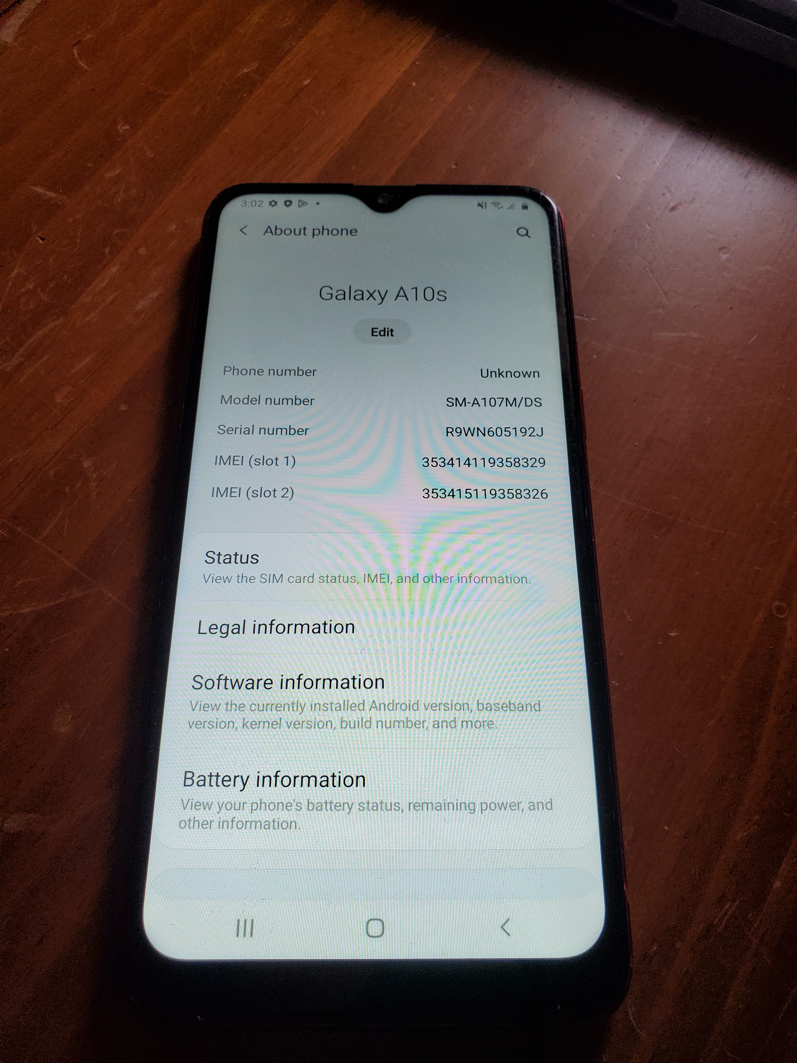 Samsung Galaxy A10s 32GB Red (SM-A107M) (GSM Unlocked)